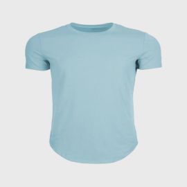 M's Kore Curved Hem T-shirt Muscle Fit Crew Neck