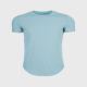 M's Kore Curved Hem T-shirt Muscle Fit Crew Neck