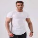 M's Kore Curved Hem T-shirt Muscle Fit Crew Neck