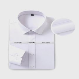 M's Anti-Odor Stretch Bamboo Button Down Shirt